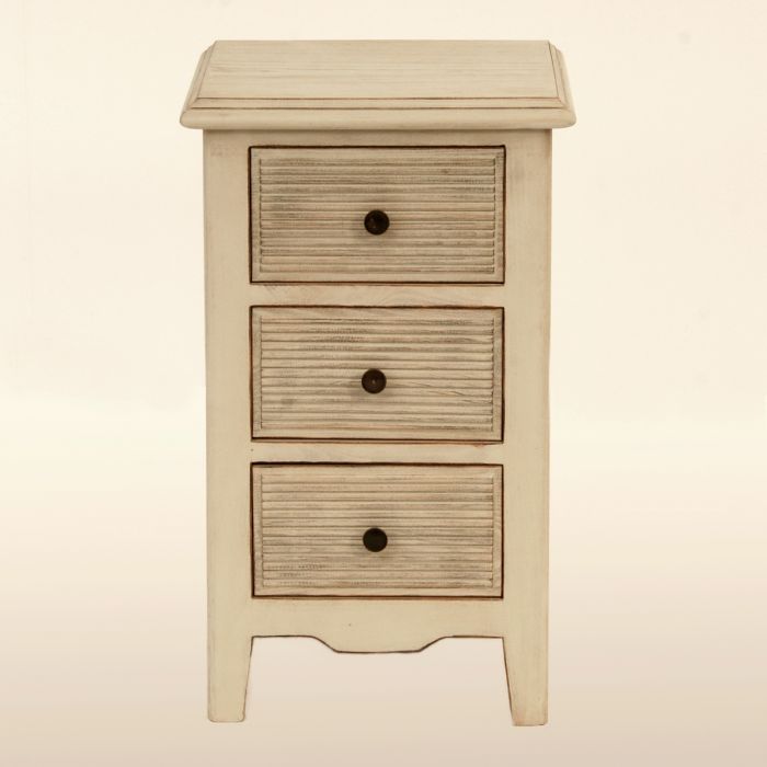 Bedside table with shutters